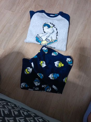 Pyjama hiver doux garçon 12 ans