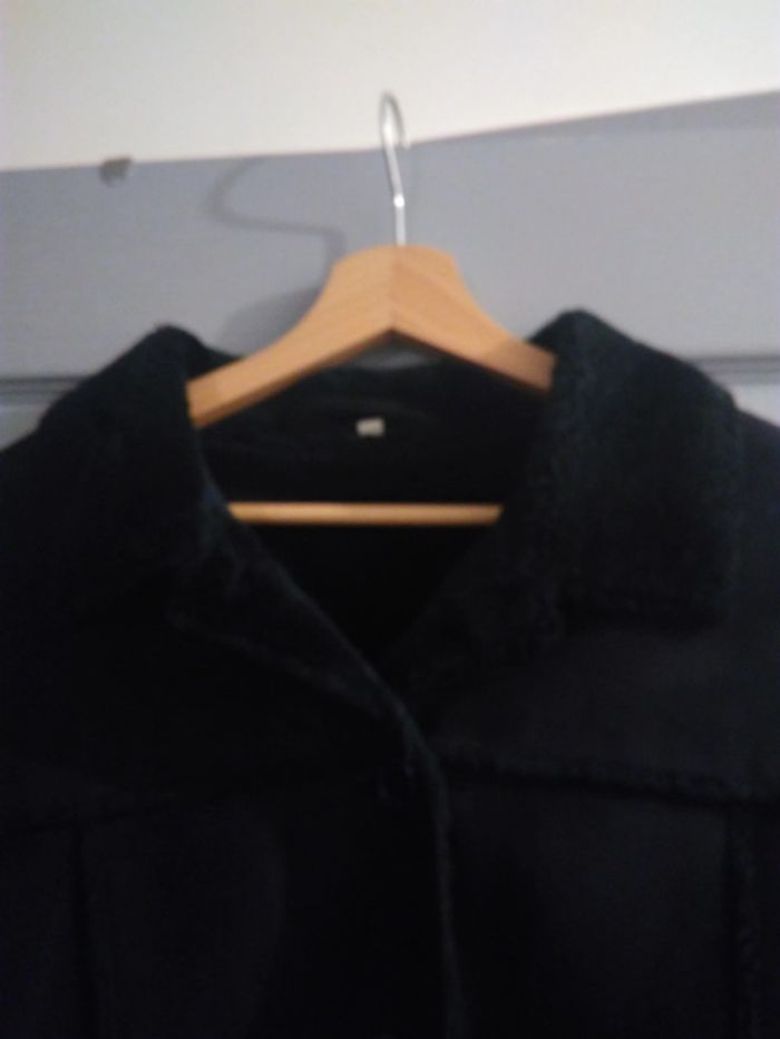 Manteau femme 40 noir fourré 39 - photo numéro 7