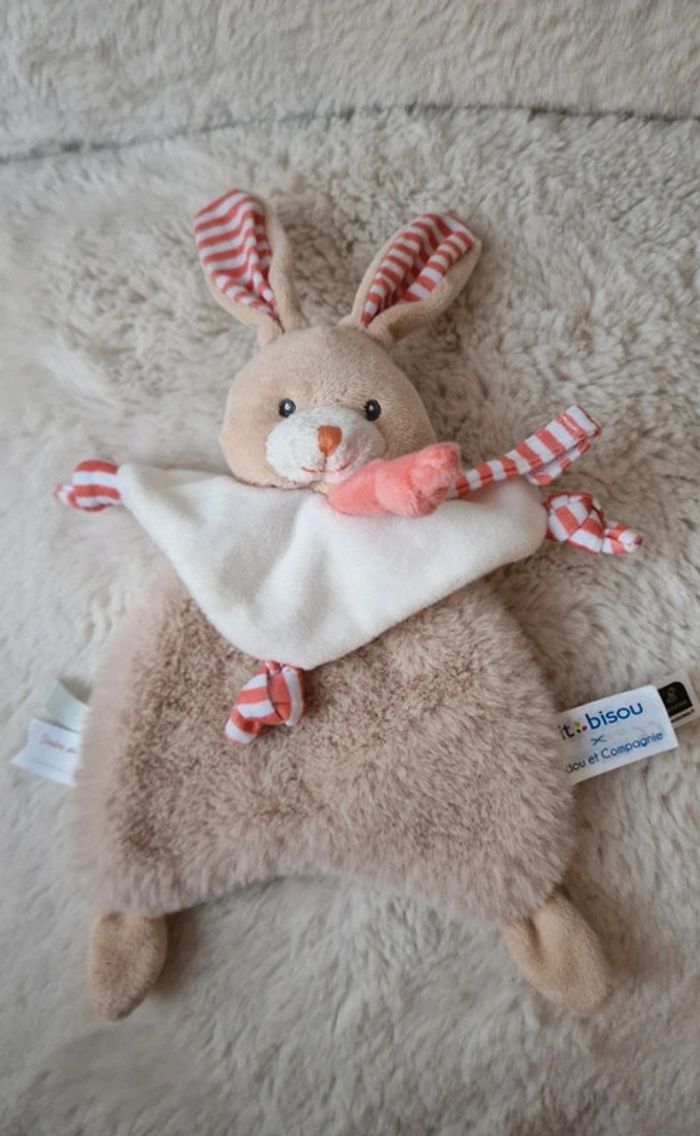 Doudou lapin P'tit bisou - photo numéro 4