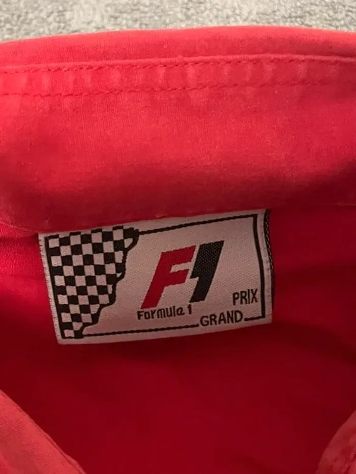 chemise à manches courtes F1 Grand Prix Ferrari - photo numéro 3