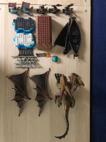Mega Bloks dragons 9652 Raiders Sea Assault