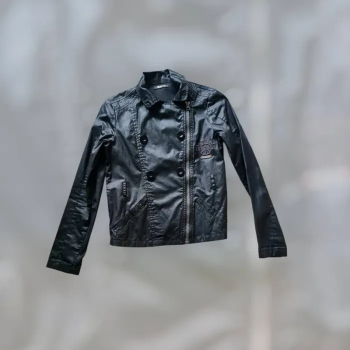 veste noire coupe vent perfecto taille XS