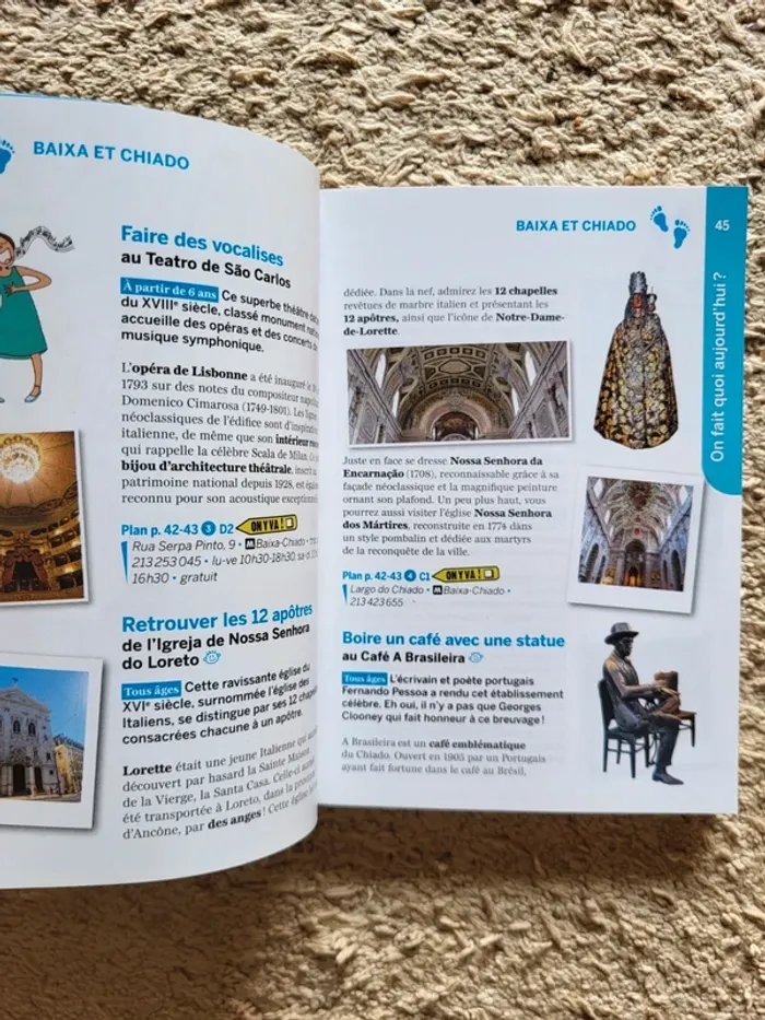 Guide de voyage "Lisbonne, partir en famille" Lonely Planet - avec Livret de jeux et plan - photo numéro 8