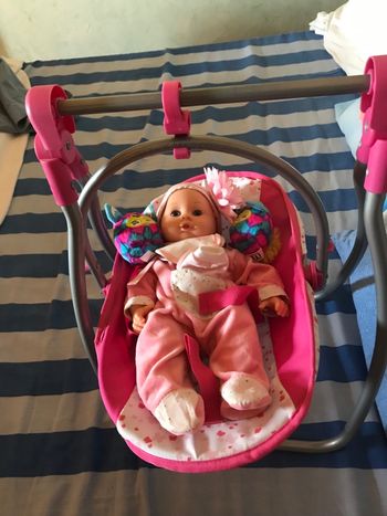 Poupon avec balancelle