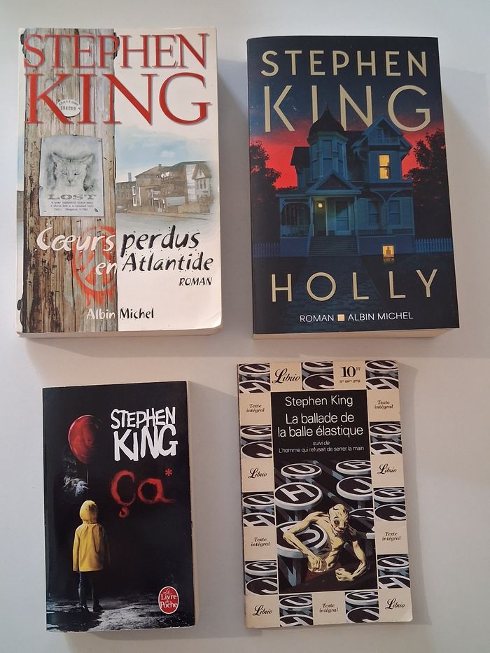 Lot de 4 livres de Stephen King - photo numéro 1