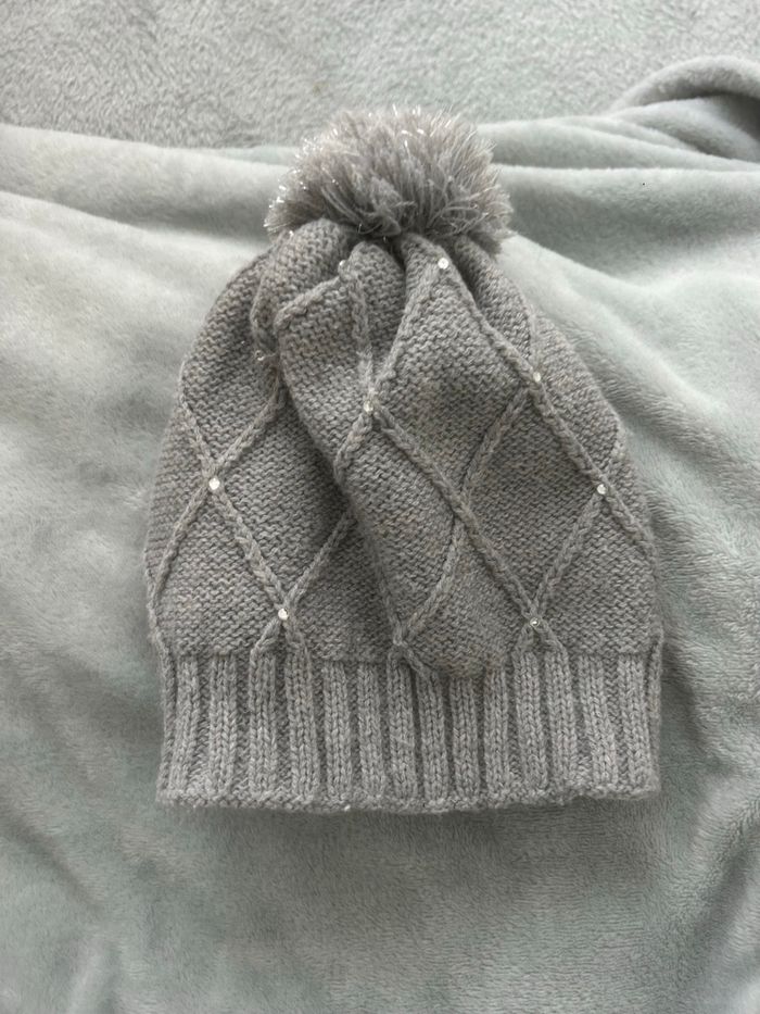 Ensemble bonnet et tour de cou fille - photo numéro 2