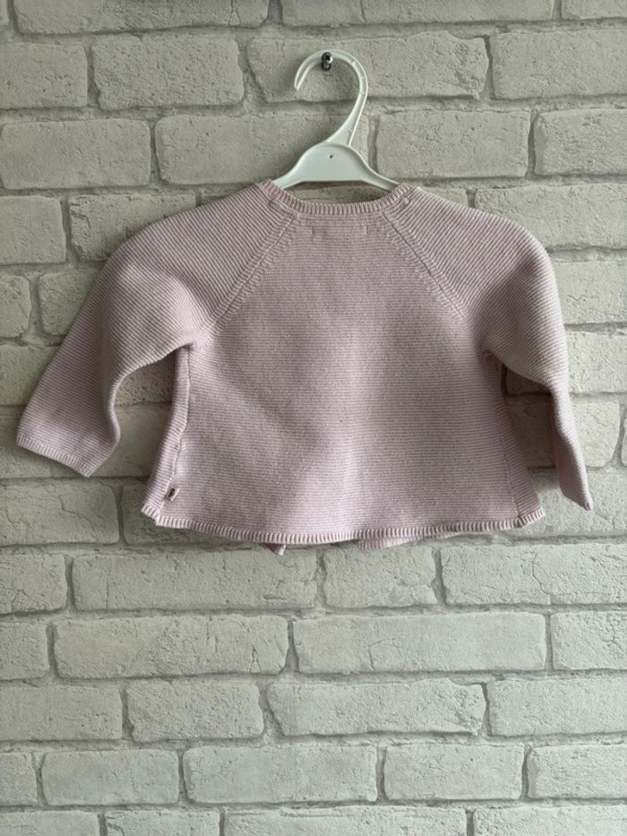 Gilet 2 boutons Obaibi taille 12 mois - photo numéro 2