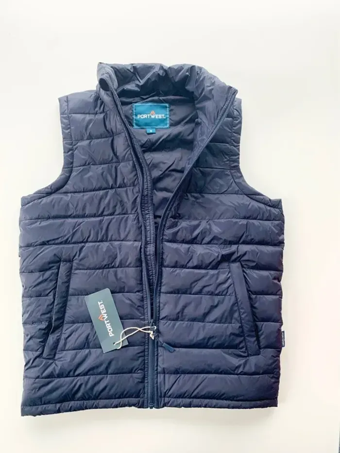 Veste Doudoune sans manches Portwest S544 Gilet Matelassé Taille S - photo numéro 3