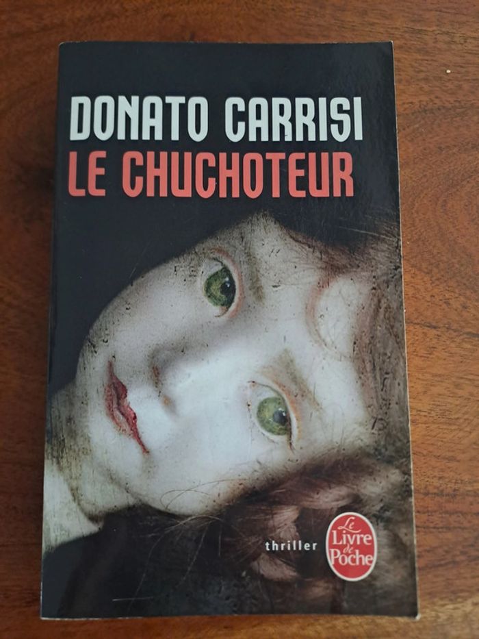 Livre Le Chuchoteur, Donato Carrisi