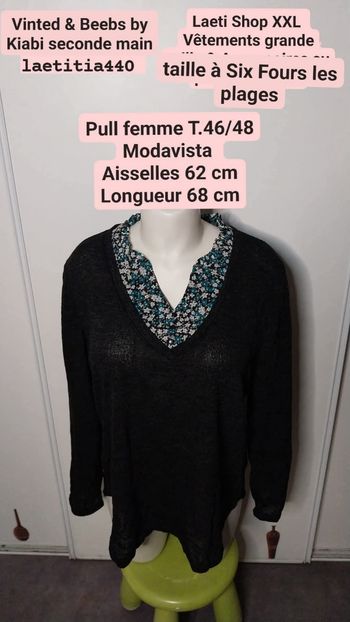Pull femme T.46