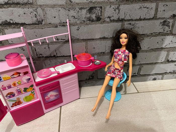 Cuisine pour poupée barbie - photo numéro 5