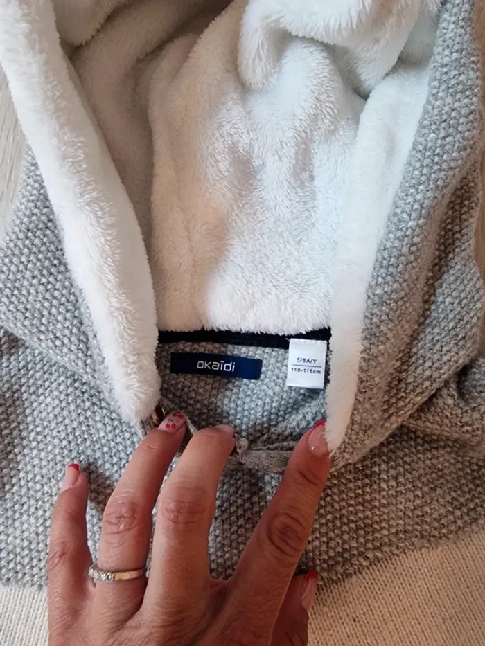 Cape chaude Taille 5/6 ans Okaidi - photo numéro 2