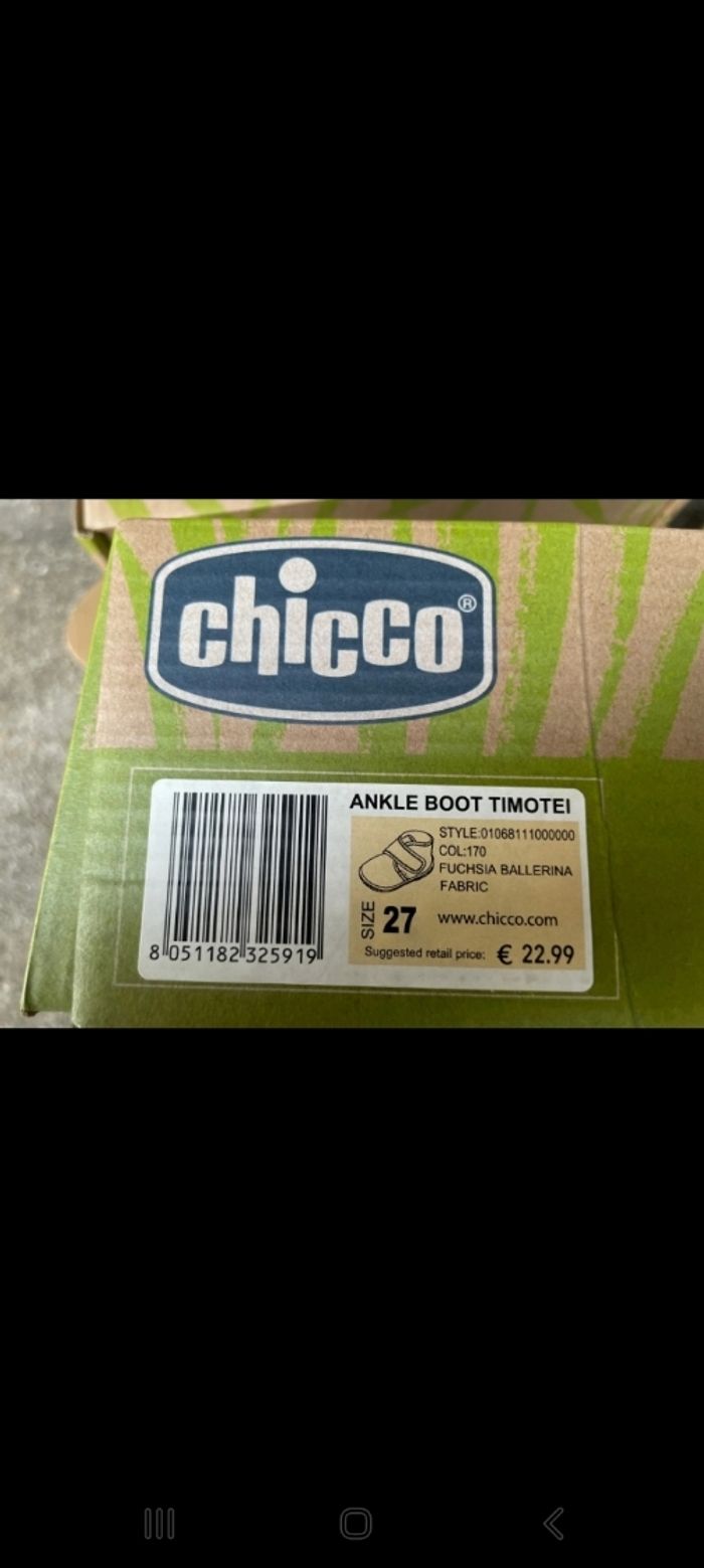 Chausson chicco pointure 27 - photo numéro 3