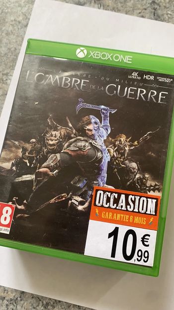 l’ombre de la guerre xbox One