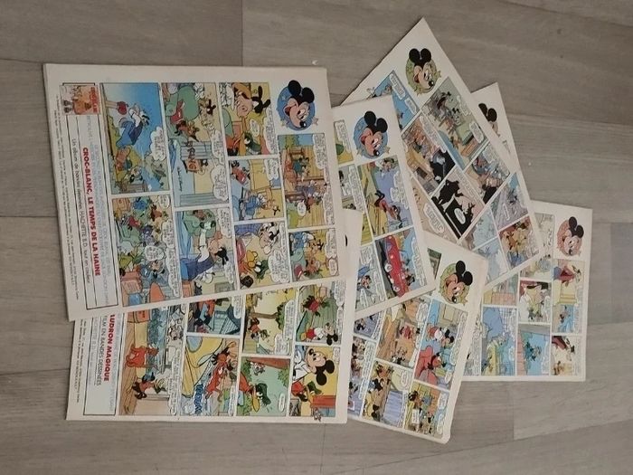 Lot Vintage 7 magazines Journal de Mickey année 1985 L065  7597386520 - photo numéro 4