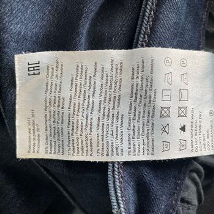 Jean skinny Only Blue Denim taille 29/32 stretch bleu foncé V053 - photo numéro 9