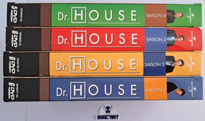 Coffrets DVD Dr House intégrales des saisons 1 à 4 - photo numéro 4