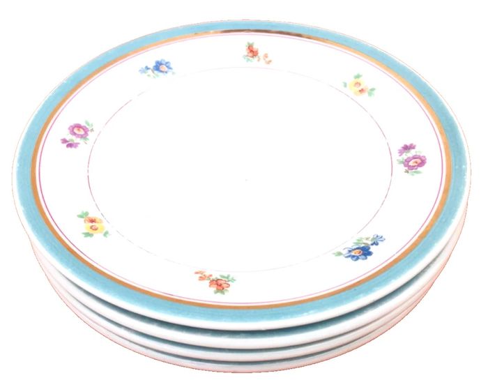 4 assiettes Fromage / Dessert U.M.L (Union Marc Larchevêque) France