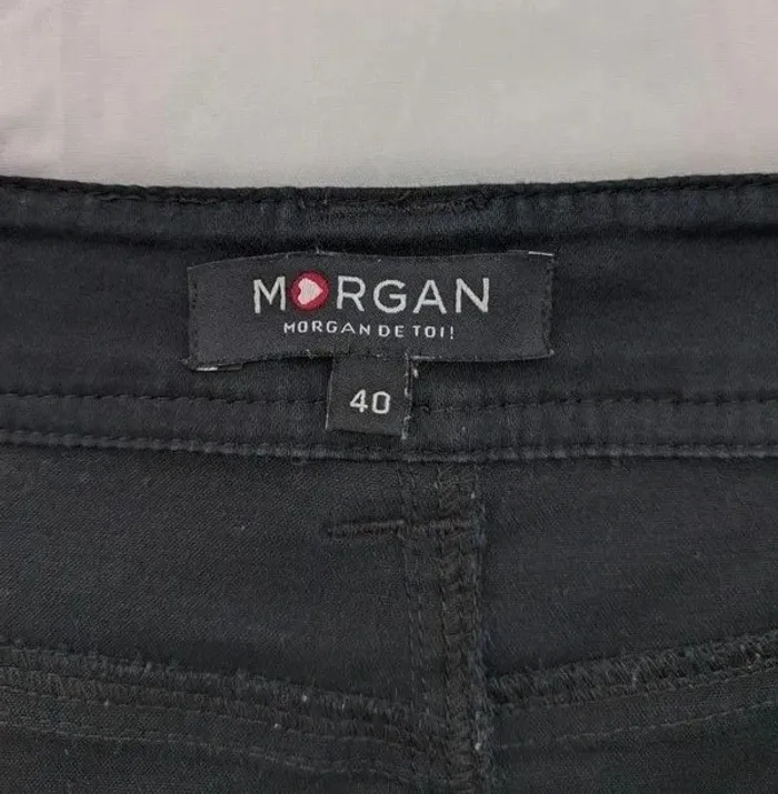 Mini-jupe noire - Morgan - taille 40 - photo numéro 3