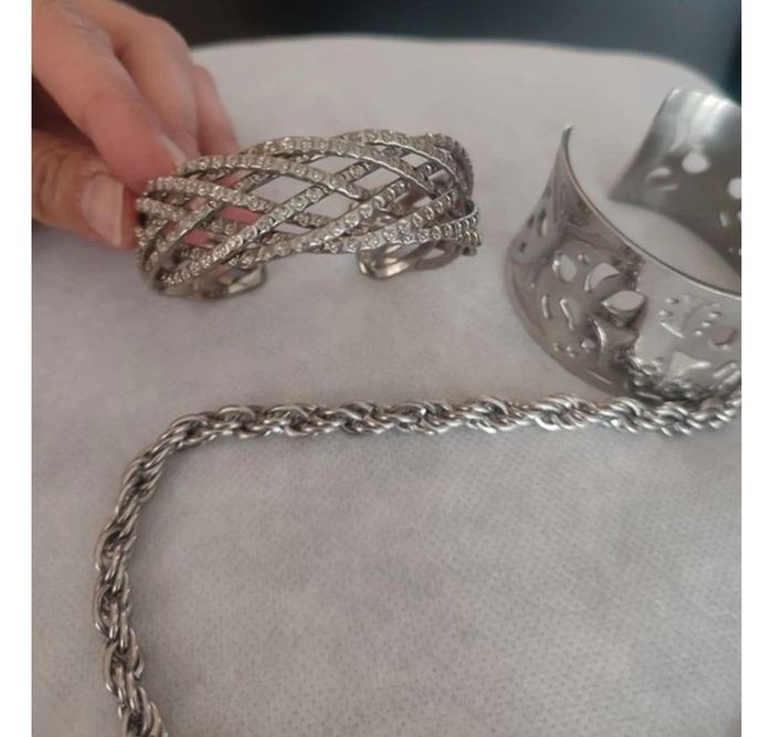 Lot bijoux fantaisie en tbe - photo numéro 3