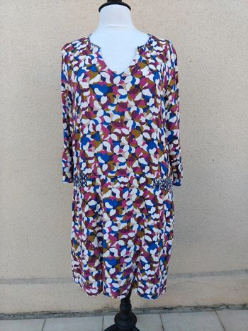 Robe Miss capitaine tortue t44 100%viscose
