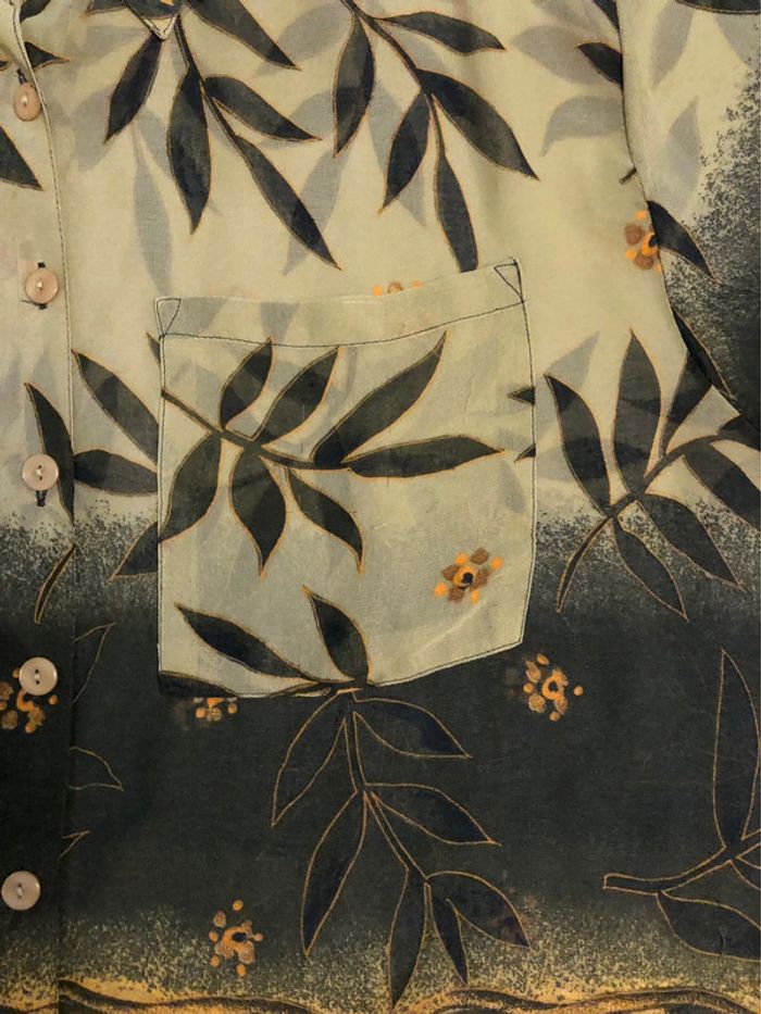 AN15:Blouse/chemisier motifs multicolores T48 - photo numéro 5