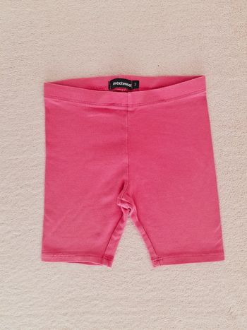Legging cycliste rose fuschia 3 ans In extenso