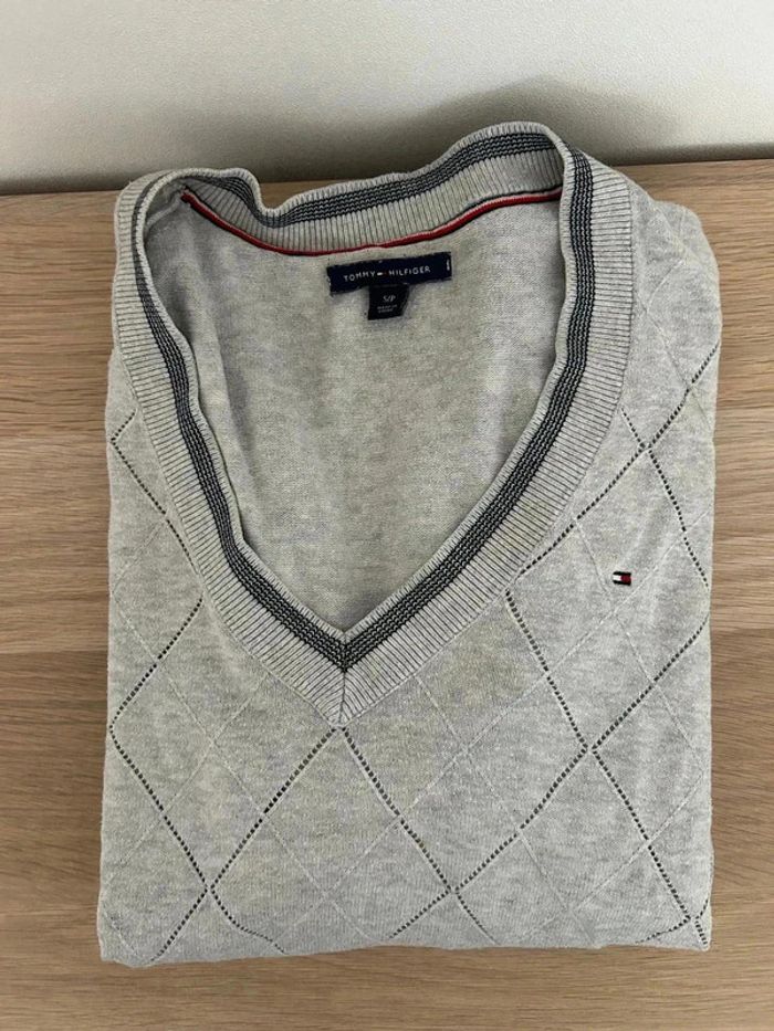 Pull gris - photo numéro 5