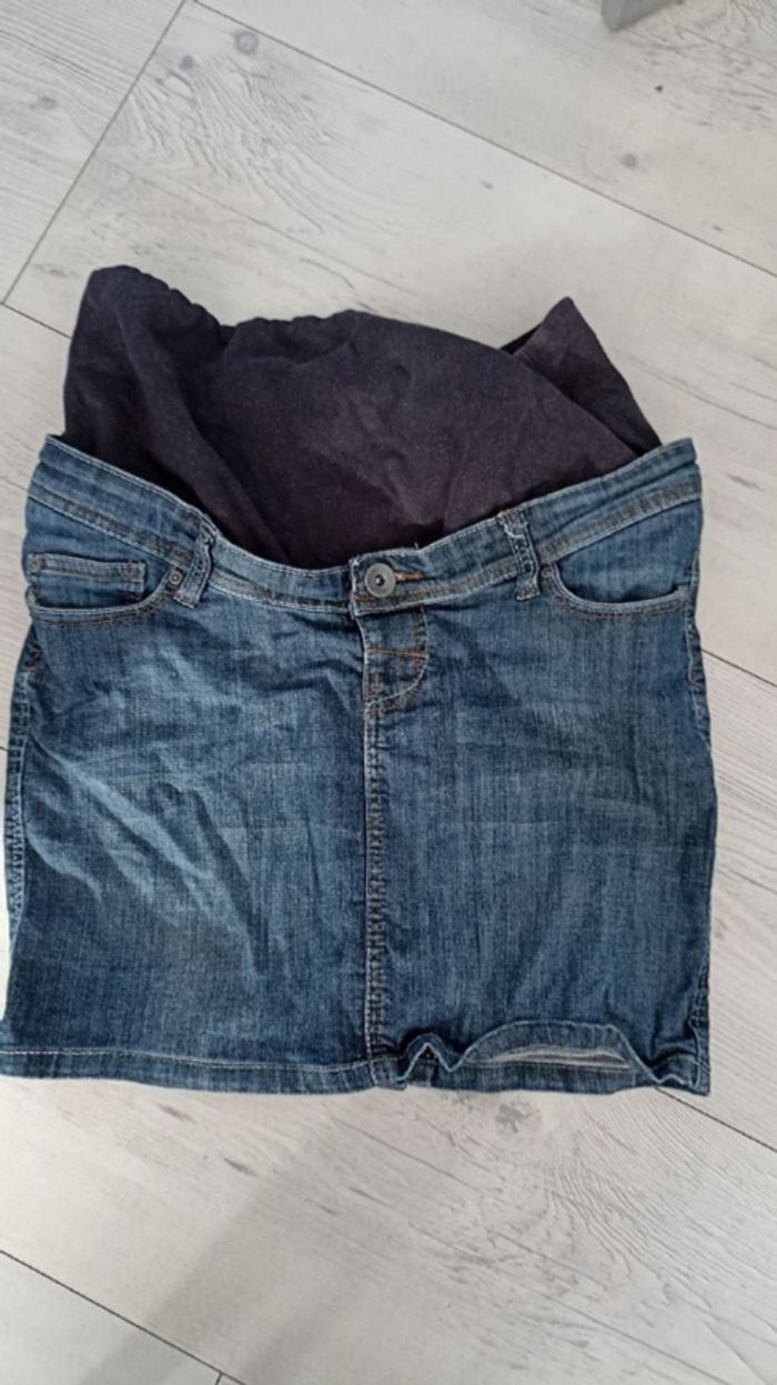 Jupes et shorts en jean,hauts de grossesse - photo numéro 2