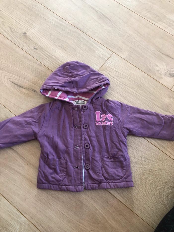 Veste chaude style sweat - photo numéro 2