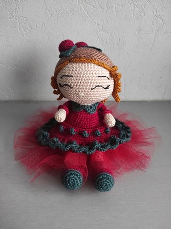 Poupée noël au crochet