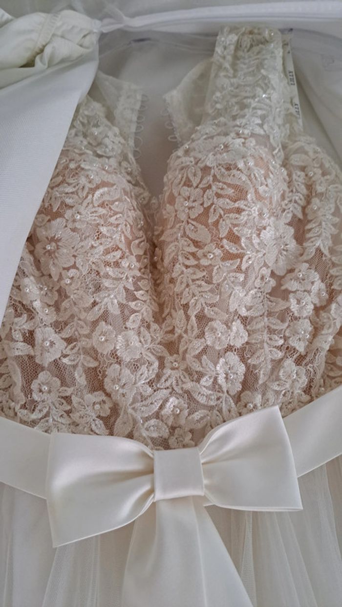 Robe de marié princesse Lilly Pure Taille M/L - photo numéro 5