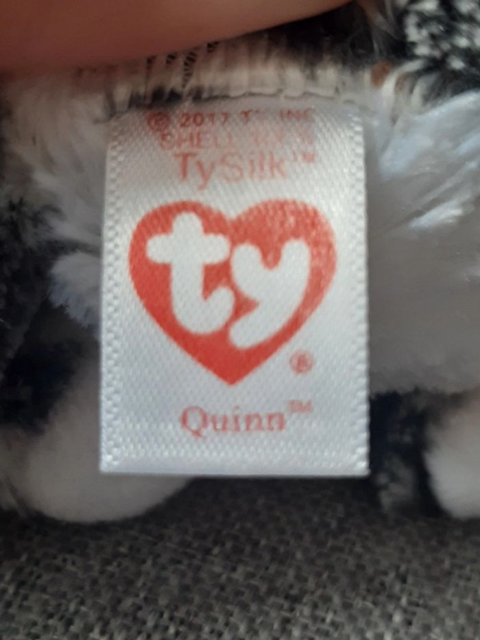 Peluche / doudou Ty Beanie Boos Quinn le chat - photo numéro 14