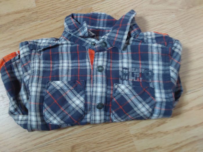 chemise bebe garçon taille 6mois - photo numéro 3