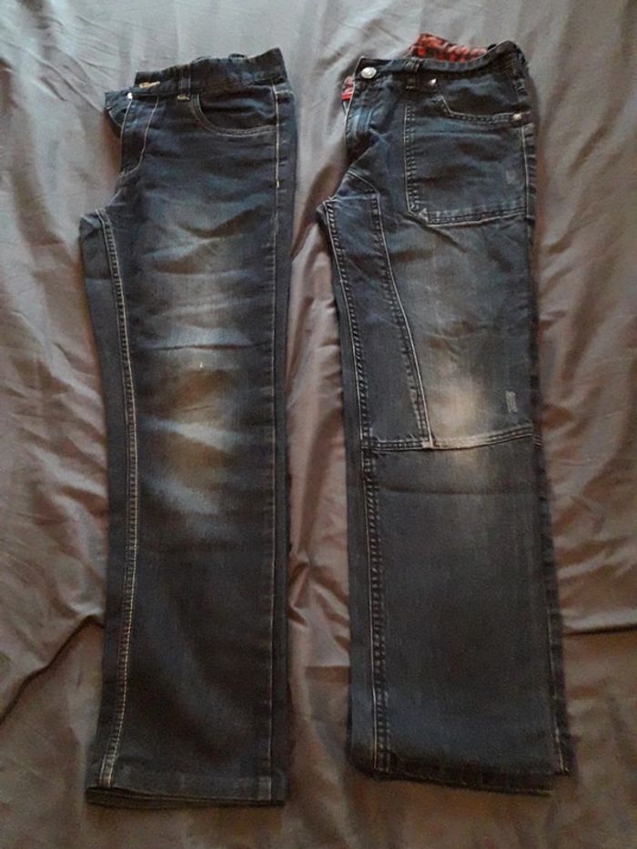 Lot 2 jeans 14 ans