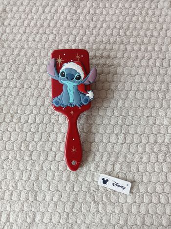 Brosse à cheveux Stitch spécial Noël