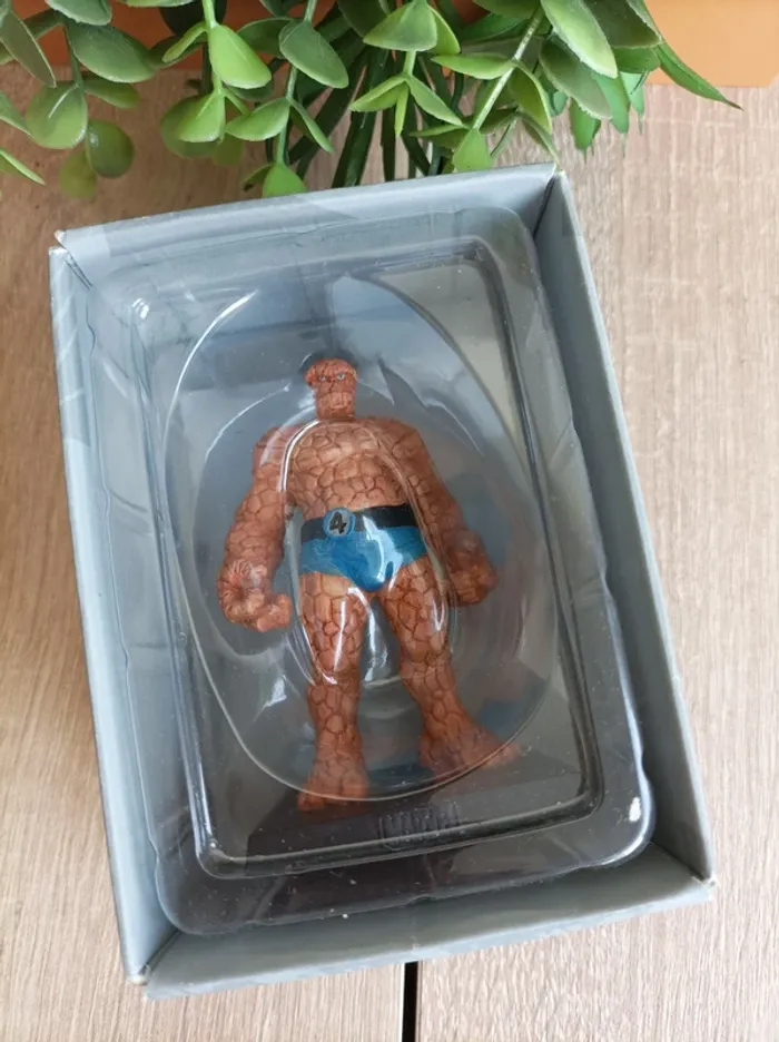 Figurine Marvel Les 4 fantastiques La Chose Eaglemoss Super Hero - photo numéro 2