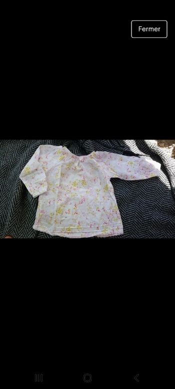 Chemise 6 mois