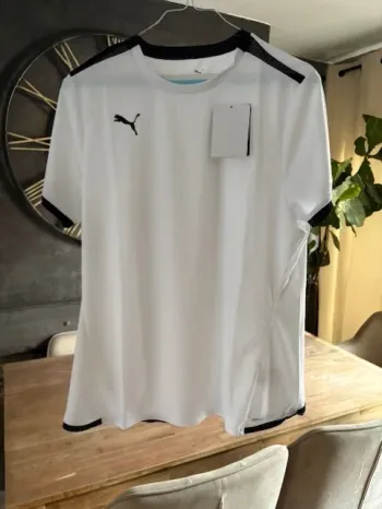 t shirt de sport homme puma blanc taille L
