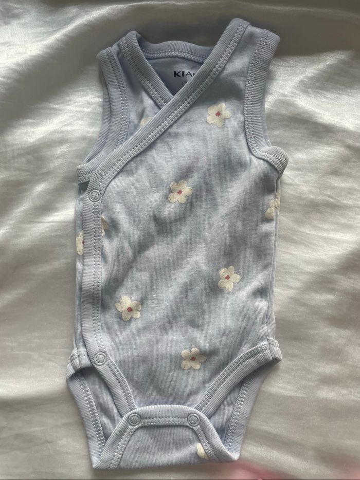 Lot de 3 body sans manches fille 0mois kiabi - photo numéro 2