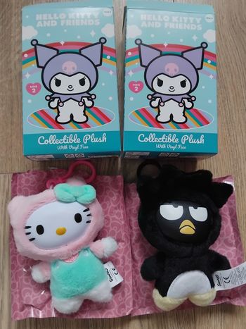 Hello Kitty and friends boîte surprise peluche porte-clé 