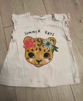 Tee-shirt rose