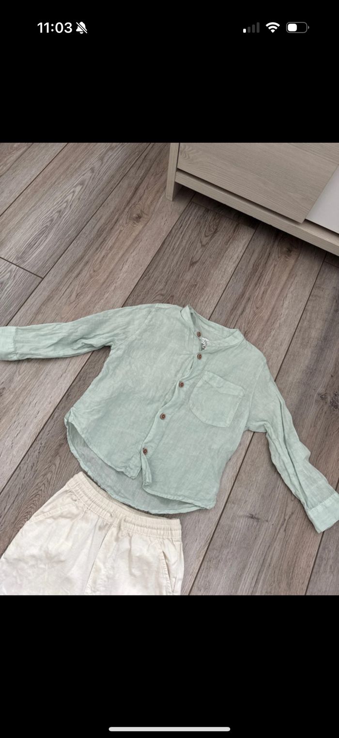 Ensemble garçon Zara en 3/4ans - photo numéro 2