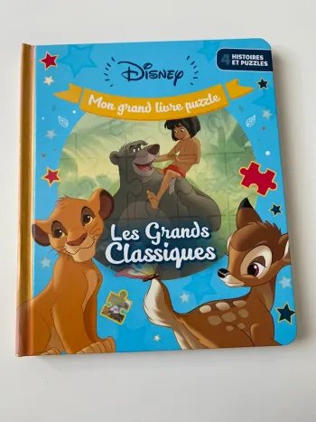 Livre de puzzle Disney