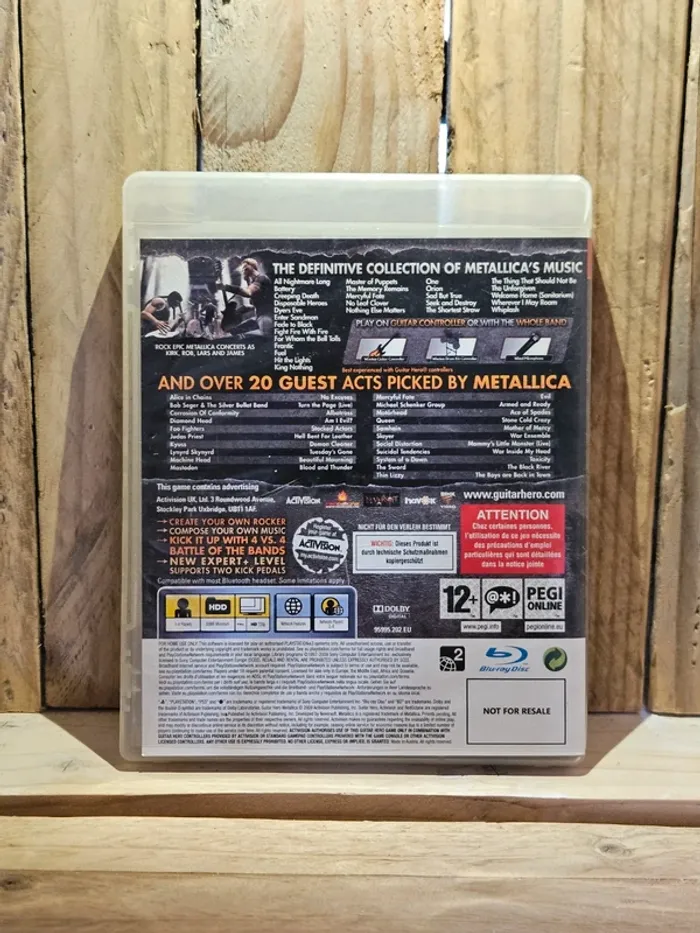 PlayStation 3 # Guitar Hero Metallica # - photo numéro 2