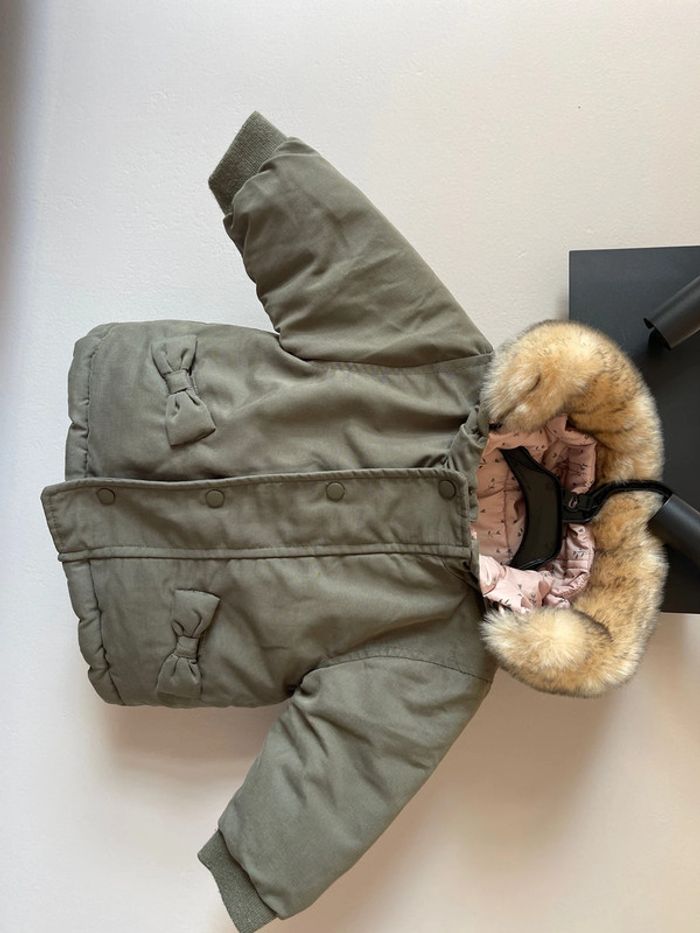 Manteau réversible Vertbaudet taille 6 mois
