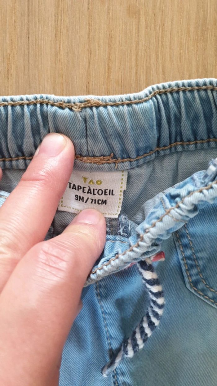 Short jean souple tape à l'œil 9m - photo numéro 2
