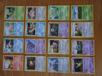 16 cartes pokémon 2008 2009