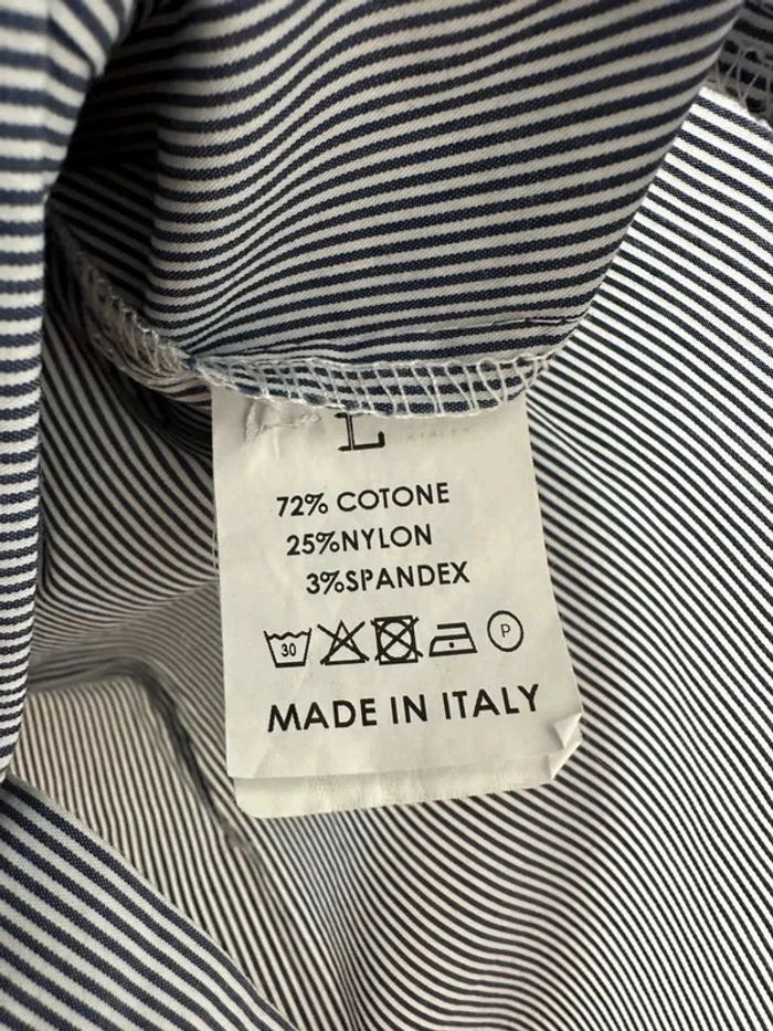 Chemise en col mao bleu homme x-cape taille L - photo numéro 5