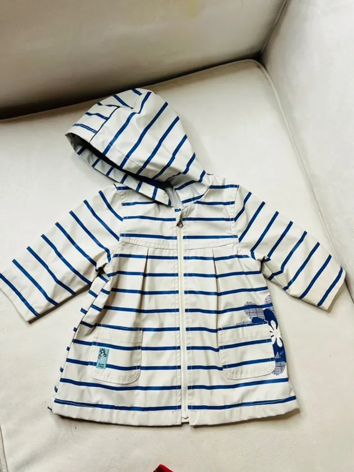 Imperméable et polaire fille 12 mois - photo numéro 2